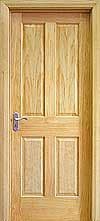 Pine Four Panel Door