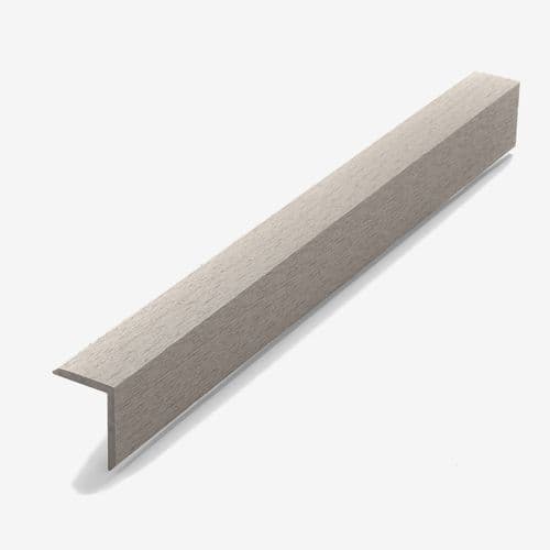 PIONEER CORNER TRIM SILVER BIRCH 54 x 40 x 2.5MT HYPERION COMPOSITE CLADDING