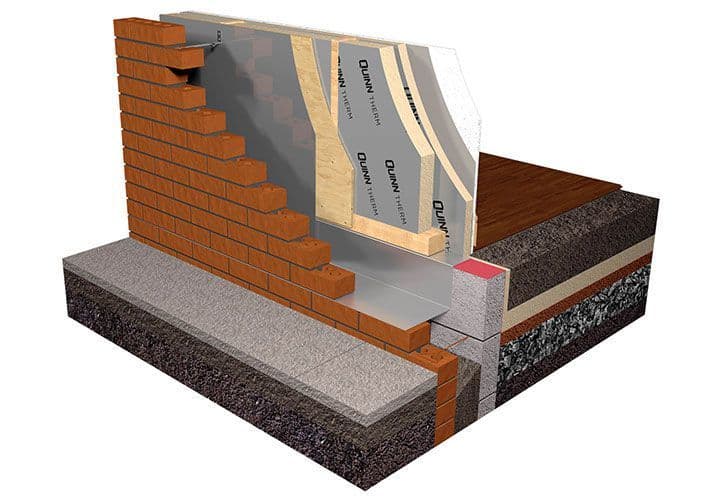 POLYISO CAVITY INSULATION T&G 60MM x 1 2MT x 450MM PACK 3 78SQM