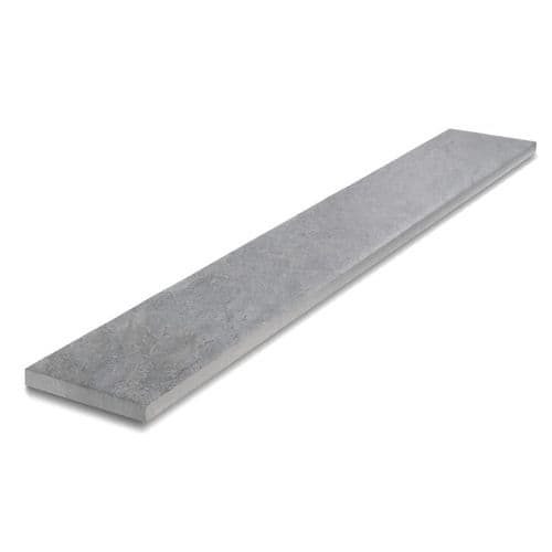 PORCELAIN PLANK / EDGING LIGHT GREY 160 x 1000 x 20MM