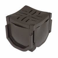 RAINDRAIN PLASTIC CORNER PIECE 90 DEG
