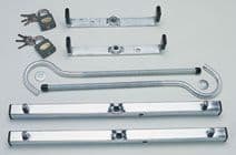 ROOF RACK LADDER CLAMPS (PAIR)