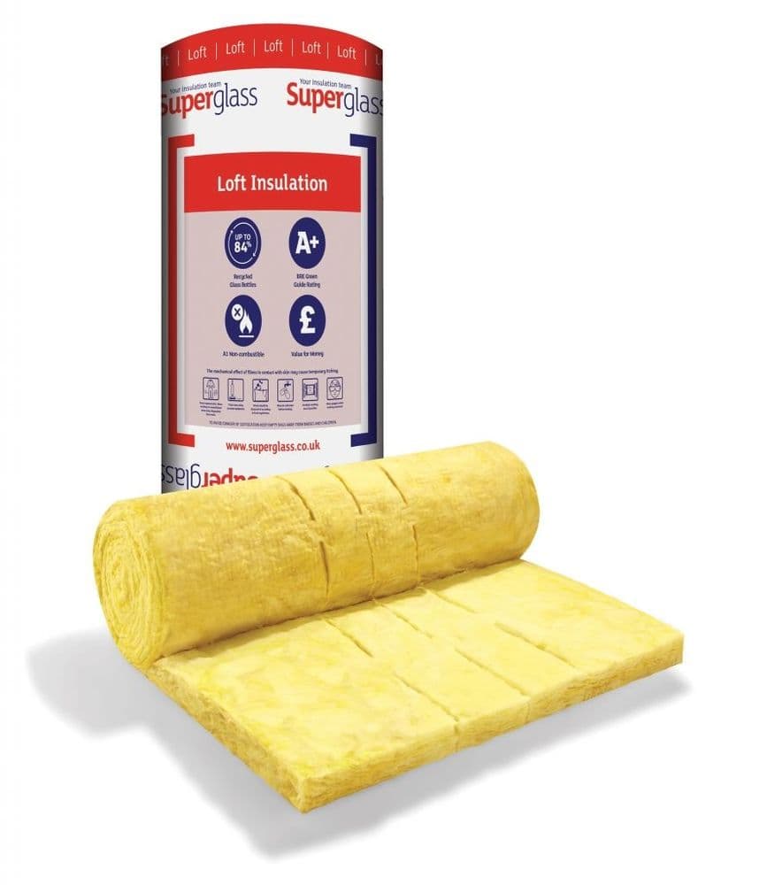 SG FIBREGLASS LOFT INSULATION 200MM 5 63SQM