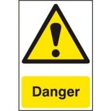 SIGN DANGER 200x300MM 1301