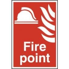 SIGN FIRE POINT 200x300MM 1451