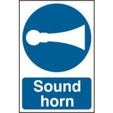 SIGN SOUND HORN 200x300MM 0250