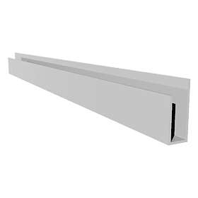 SOFFIT STARTER CHANNEL TRIM 5MT WHITE