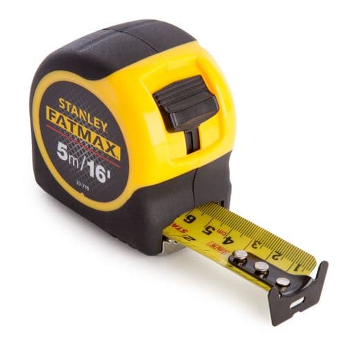 STANLEY FATMAX TAPE MEASURE 5M/16ft 0-33-719