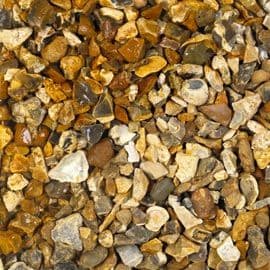 STONES SOLENT GOLDEN SHINGLE 12-20MM (+NON RETURN JUMBO BAG)