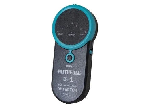 3 in 1 STUD DETECTOR METAL LIVE VOLTAGE FAIDET31