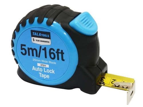 TAPE MEASURE 5MT x 25MM P/P TALA TAL37511