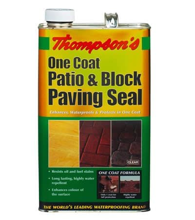 THOMPSONS PATIO & BLOCK PAVING SEAL ONE COAT 5ltr