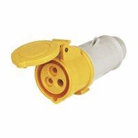 TRANSFORMER COUPLER YELLOW 110 VOLT 16 AMP 3131640