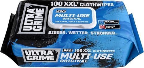 ULTRAGRIME PRO XXL MULTI USE CLEANER WIPES (PACK 100)