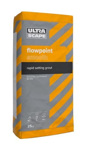 ULTRASCAPE FLOWPOINT SMOOTH NATURAL GREY GROUT 25kg