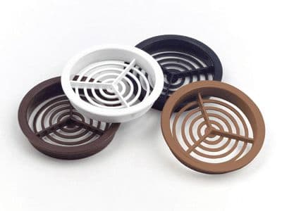 VENT CIRCULAR BROWN SOFFITT SV200