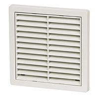 VENT LOUVRE TERMINAL WHITE 100MM VENTBUDWH PA264P