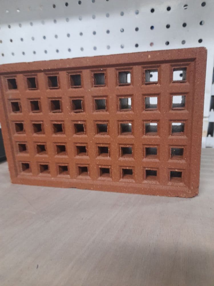 VENT TERRACOTTA AIR BRICK CLAY 9in x 6in 225MM x 150MM