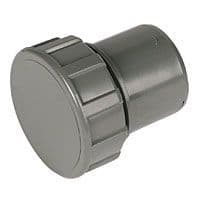 WASTE FITTING ACCESS PLUG GREY 32MM BW16
