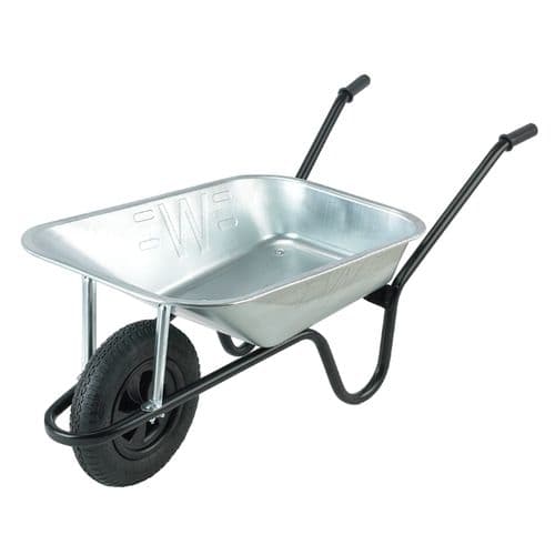 WHEELBARROW GALVANISED 85ltr WALSALL (CGVP)