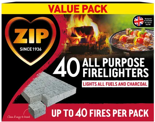 ZIP FIRE LIGHTERS (BOX 40)