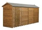 Modular Apex Shed Shiplap Tongue & Groove 4X16 With Windows