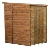 Modular Pent Shed Shiplap Tongue & Groove 4X6