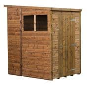 Modular Pent Shed Shiplap Tongue & Groove 4X6 With Windows