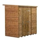 Modular Pent Shed Shiplap Tongue & Groove 6X4 With Windows