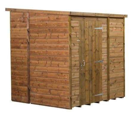 Modular Pent Shed Shiplap Tongue & Groove 6X6