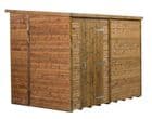 Modular Pent Shed Shiplap Tongue & Groove 8X6