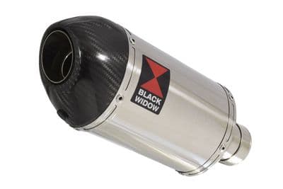 200mm Oval Stainless Carbon Tip Slip On Silencer