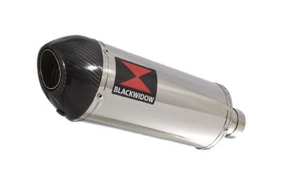 300mm Oval Stainless Carbon Tip Slip On Silencer