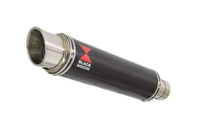 350mm GP Round Carbon Slip On Silencer