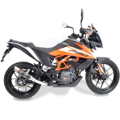 390 Adventure 2020 - 2024 Exhaust 230 mm GP Round Carbon Silencer