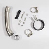 390 Adventure 2020 - 2024 Exhaust 350 mm GP Round Black Stainless Silencer