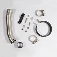 390 Adventure 2020 - 2024 Exhaust 370 mm Round Stainless Carbon Tip Silencer