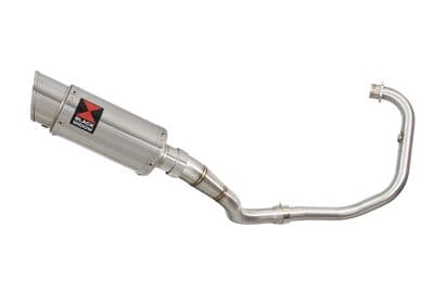 Akuma 125 2020-2023 De-Cat Exhaust System 200mm Round Stainless Silencer
