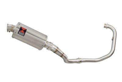 Akuma 125 2020-2023 De-Cat Exhaust System 230mm Oval Stainless Silencer