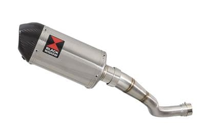 Akuma 125 2020-2023 Exhaust Silencer 200mm Oval Stainless Carbon Tip