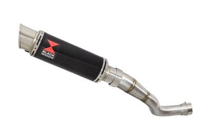 Akuma 125 2020-2023 Exhaust Silencer 230mm GP Round Black Stainless