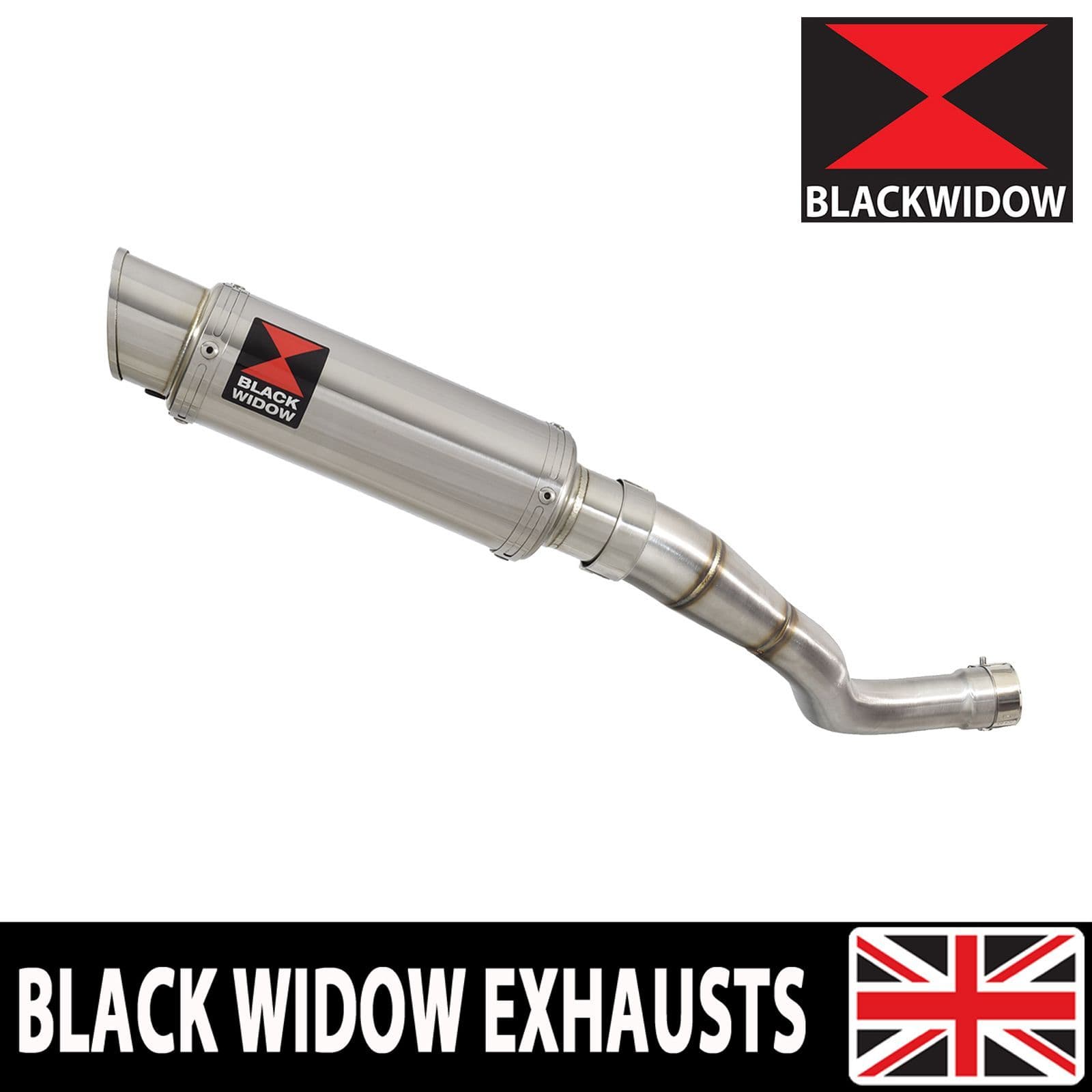 Akuma 125 2020-2023 Exhaust Silencer Round End Can Muffler SN30R
