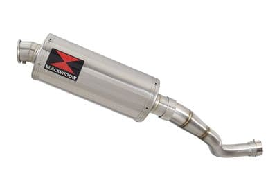Akuma 125 2020-2023 Exhaust Silencer 300mm Oval Stainless