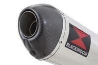 Akuma 125 2020-2023 Exhaust Silencer 300mm Oval Stainless Carbon Tip