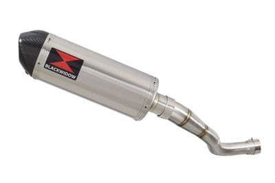 Akuma 125 2020-2023 Exhaust Silencer 300mm Oval Stainless Carbon Tip