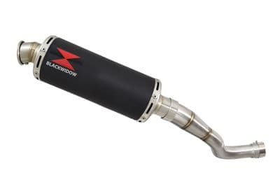 Akuma 125 2020-2023 Exhaust Silencer 300mm Round Black Stainless