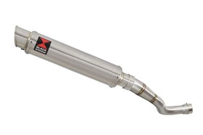 Akuma 125 2020-2023 Exhaust Silencer 350mm GP Round Stainless