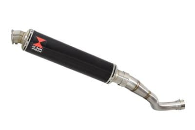 Akuma 125 2020-2023 Exhaust Silencer 350mm Round Black Stainless
