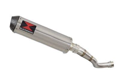 Akuma 125 2020-2023 Exhaust Silencer 370mm Round Stainless Carbon Tip