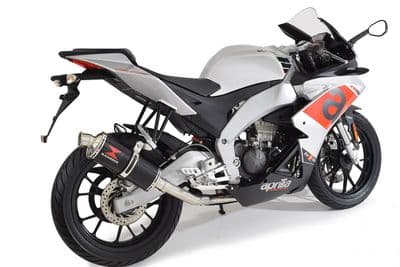 Aprilia RS4 125  2011 - 2020 Exhaust System 300 mm Oval Silencer 300BS